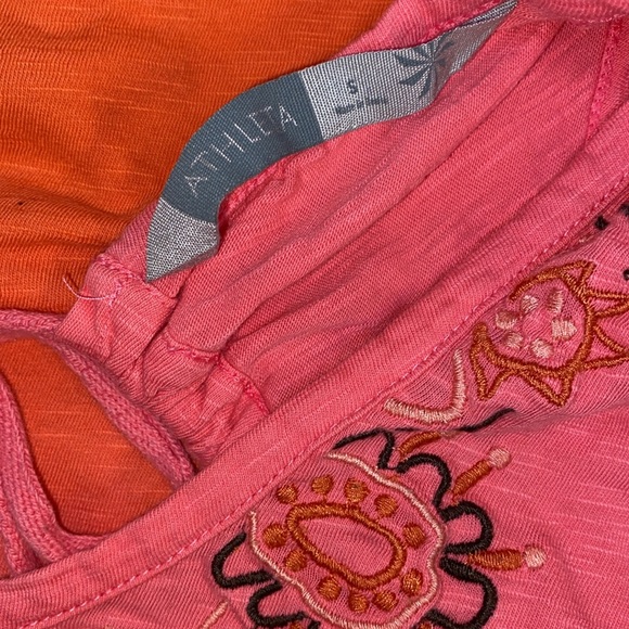 🔷Athleta Embroidered Ombre Tank Top Size Small - Picture 5 of 5